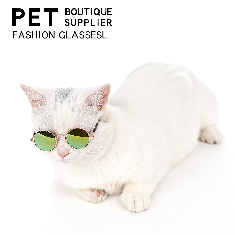 CowLost | earmuffs-vintage-round-cat-sunglasses-pet-photo-props-for-cats-and-small-dogs |14