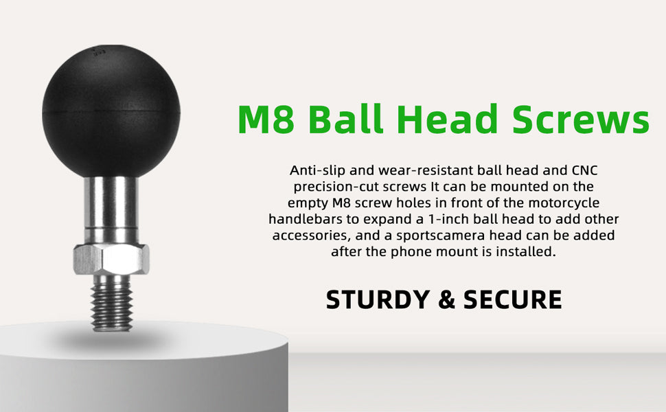 CowLost | ram-product_id-fanaue-1-ball-mount-adapter-m8-m10x1-25-motorcycle-phone-holder-for-ram-mounts |7