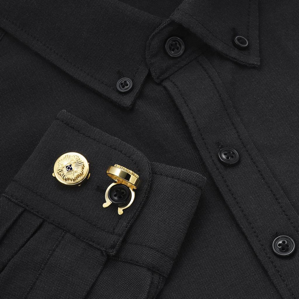 CowLost | activewear-pants-hawson-18mm-masonic-freemason-button-covers-for-men-s-shirts |7