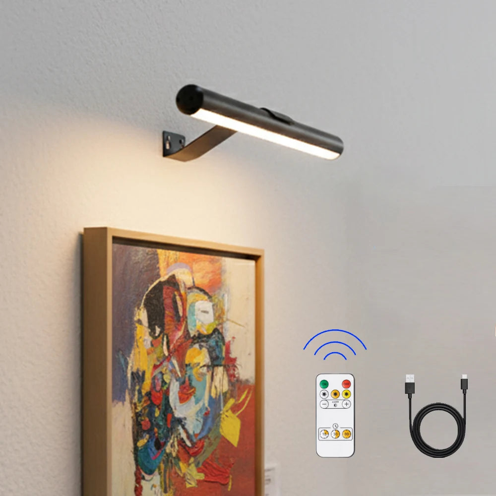 CowLost | product_id-4000mah-wireless-rechargeable-led-picture-light-with-remote-for-art-display |19
