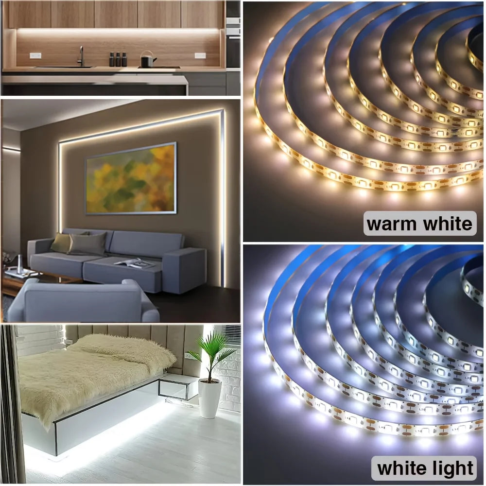CowLost | tv-led-backlight-strips-bars-product_id-1-5m-usb-5v-led-strip-light-60-leds-m-gesture-control-dimmable-night-backlight-for-tv-kitchen-cabinet |4