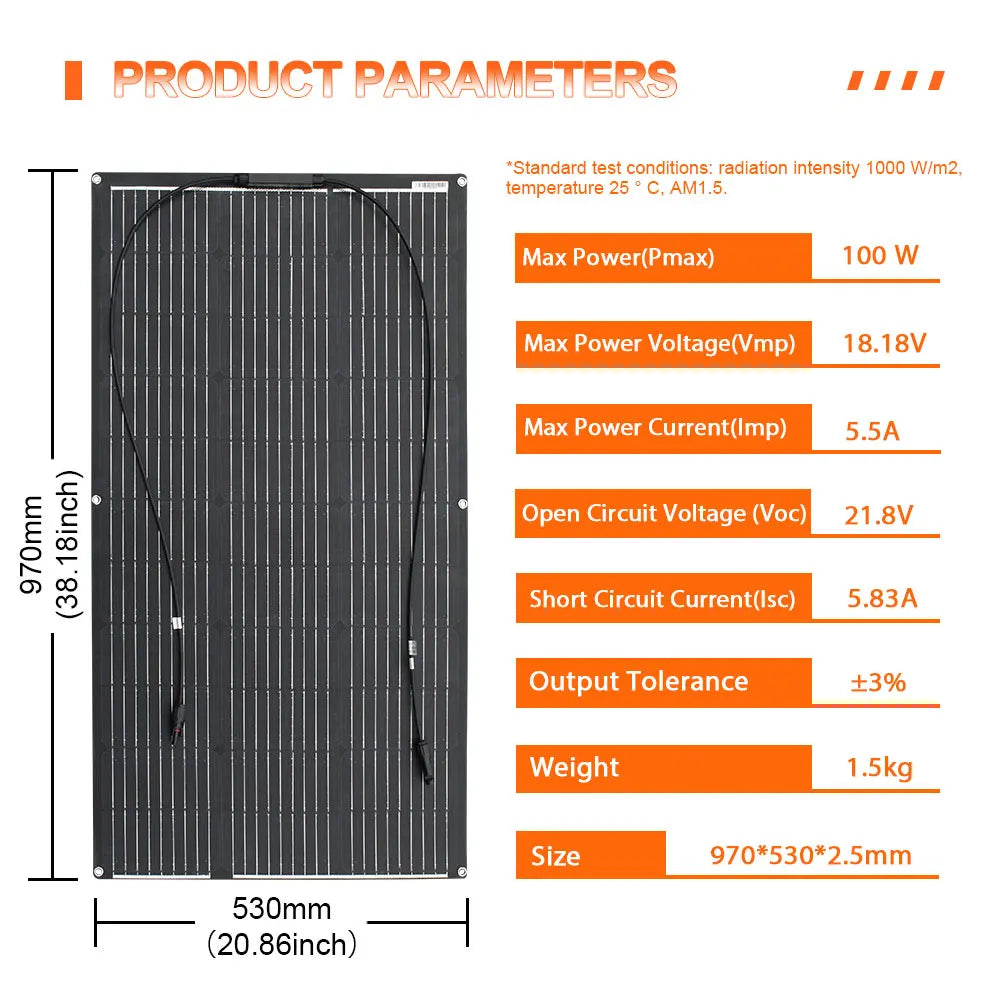 CowLost | 12v-solar-panel-etfe-waterproof-durable-100w-200w-300w-400w-500w-600w |8