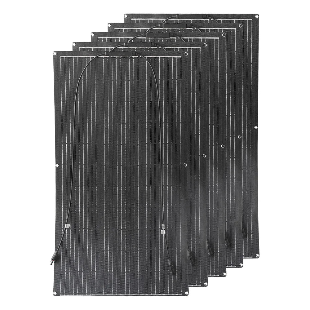 12v solar panel etfe waterproof durable 100w 200w 300w 400w 500w 600w