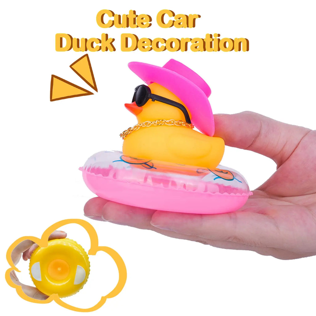 CowLost | product_id-2-pack-mini-yellow-rubber-duck-car-dashboard-toy-decoration |5