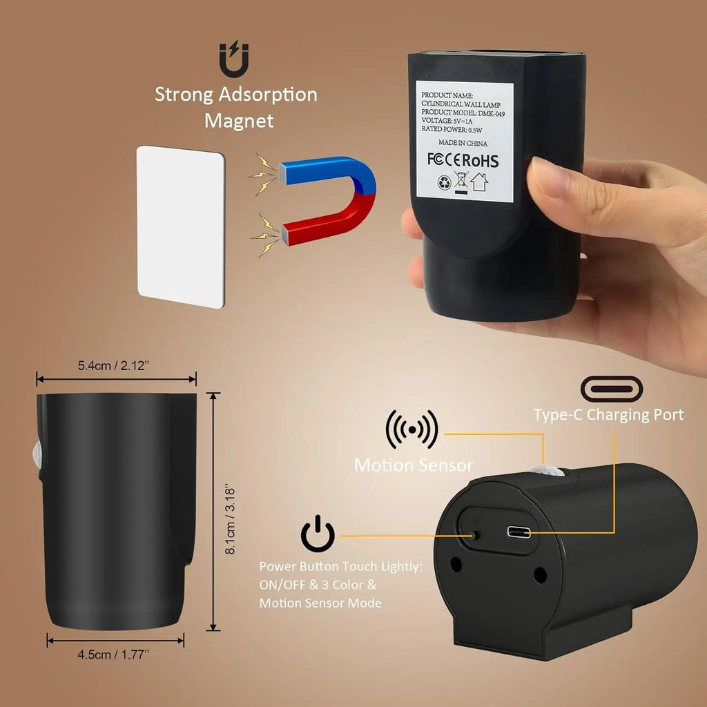 CowLost | product_id-usb-rechargeable-human-body-induction-magnetic-door-sensor-led-night-light |2