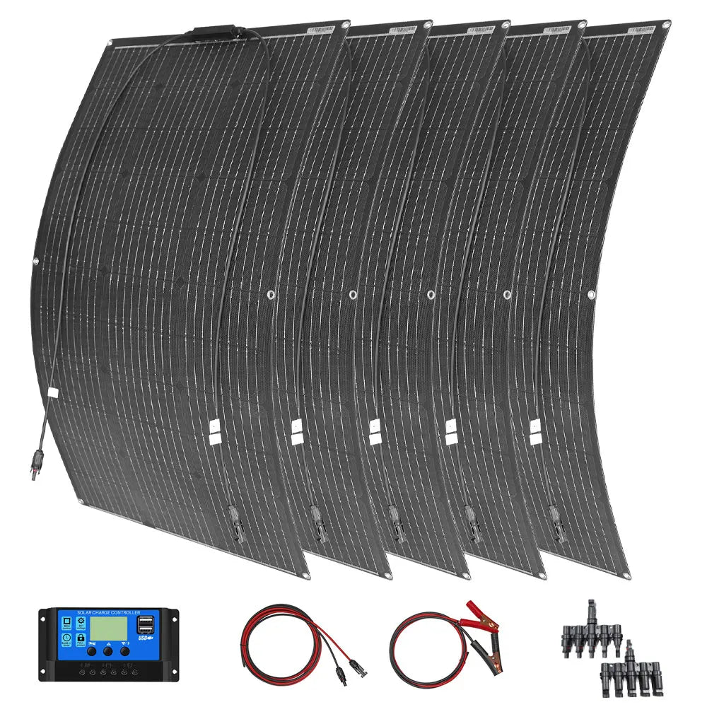 12v solar panel etfe waterproof durable 100w 200w 300w 400w 500w 600w