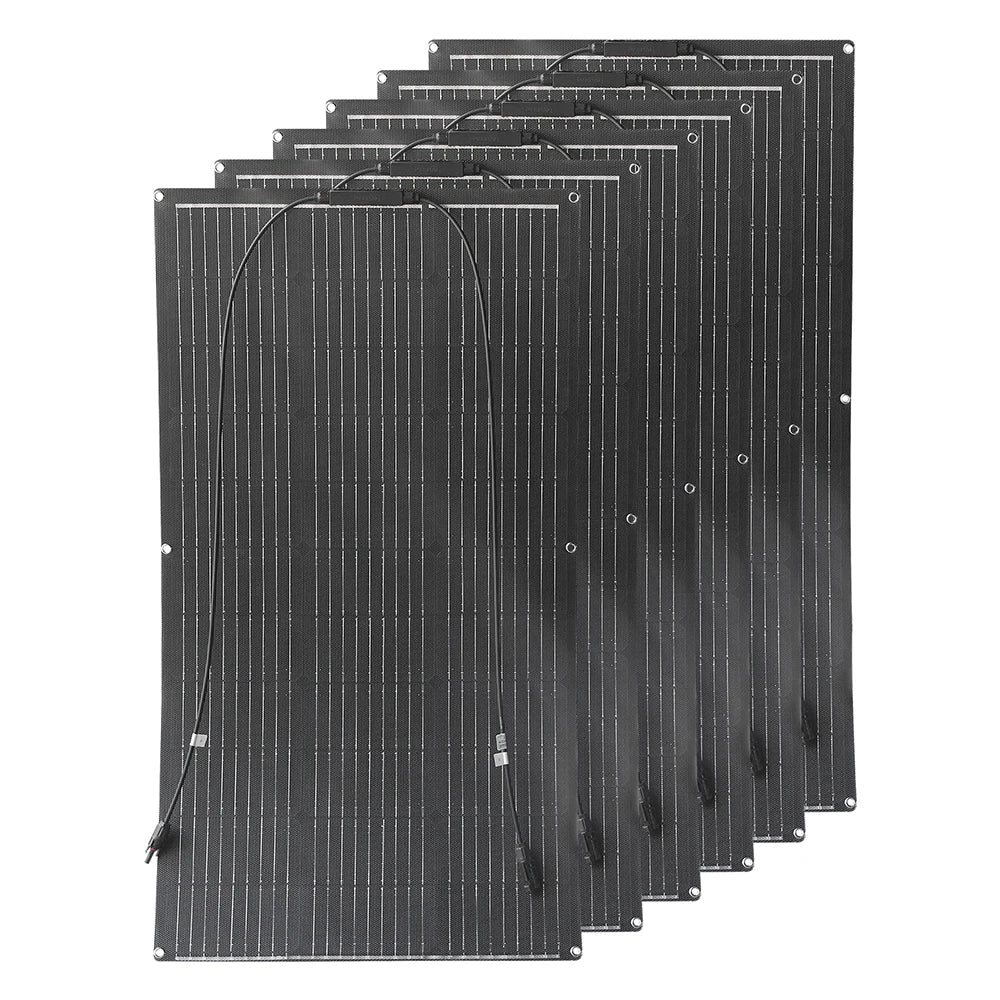 12v solar panel etfe waterproof durable 100w 200w 300w 400w 500w 600w