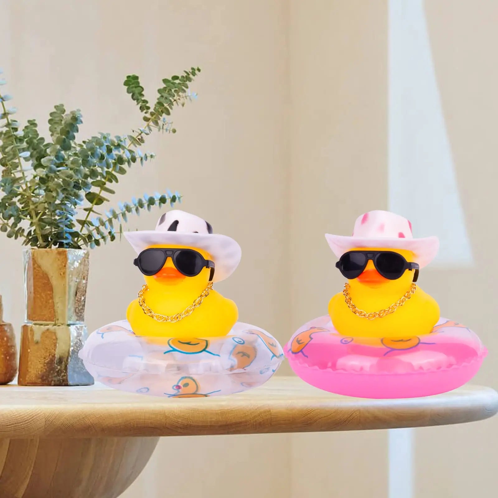 CowLost | product_id-2-pack-mini-yellow-rubber-duck-car-dashboard-toy-decoration |6