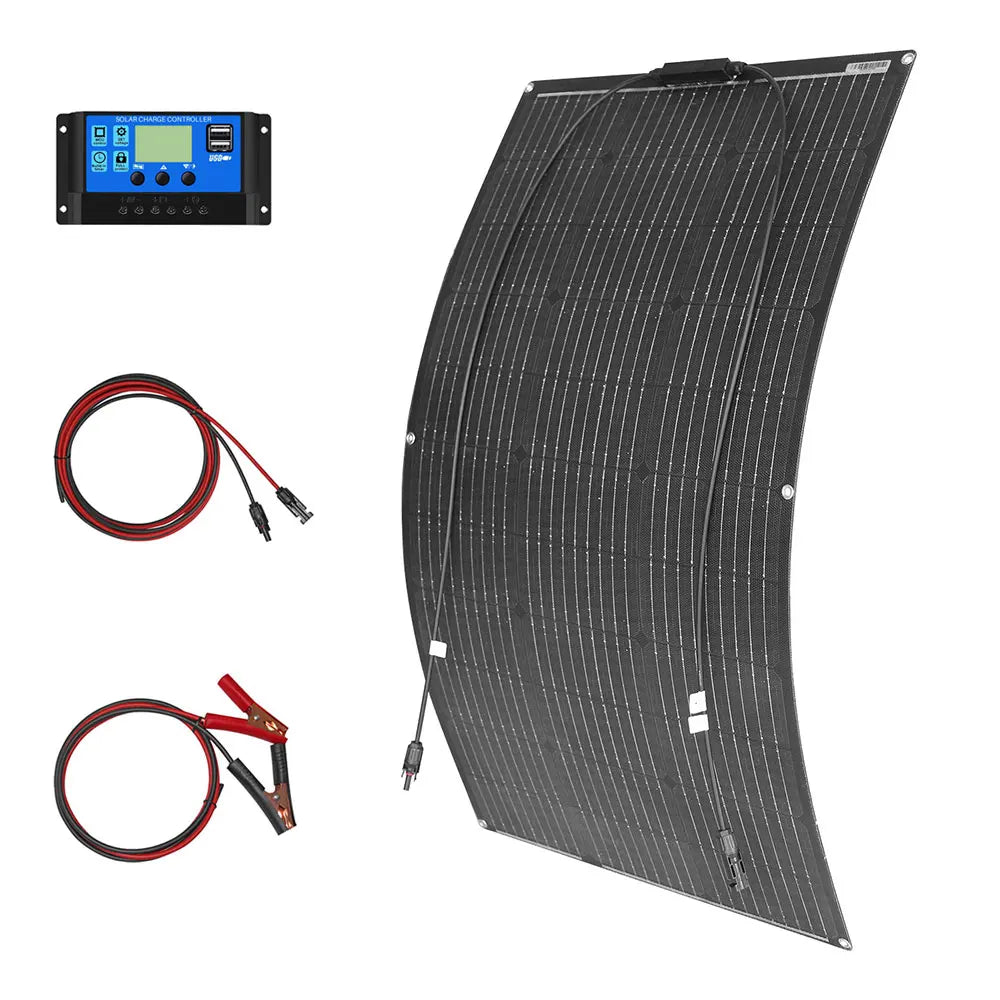 12v solar panel etfe waterproof durable 100w 200w 300w 400w 500w 600w