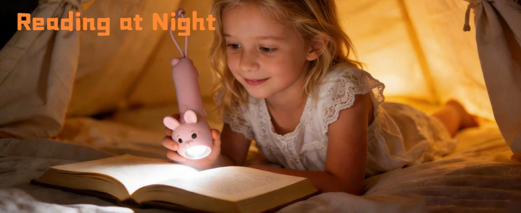 CowLost | product_id-silicone-usb-rechargeable-led-flashlight-portable-dinosaur-sea-turtle-rabbit-kitten-torch-for-kids |8