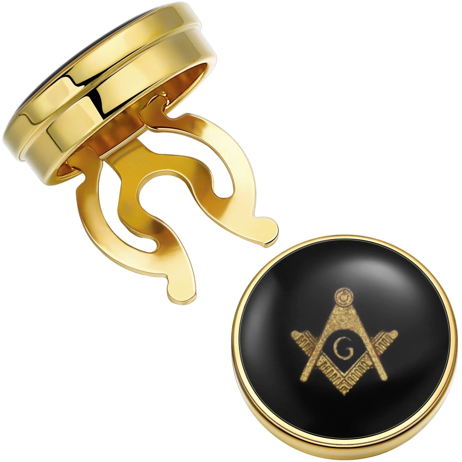 CowLost | activewear-pants-hawson-18mm-masonic-freemason-button-covers-for-men-s-shirts |20