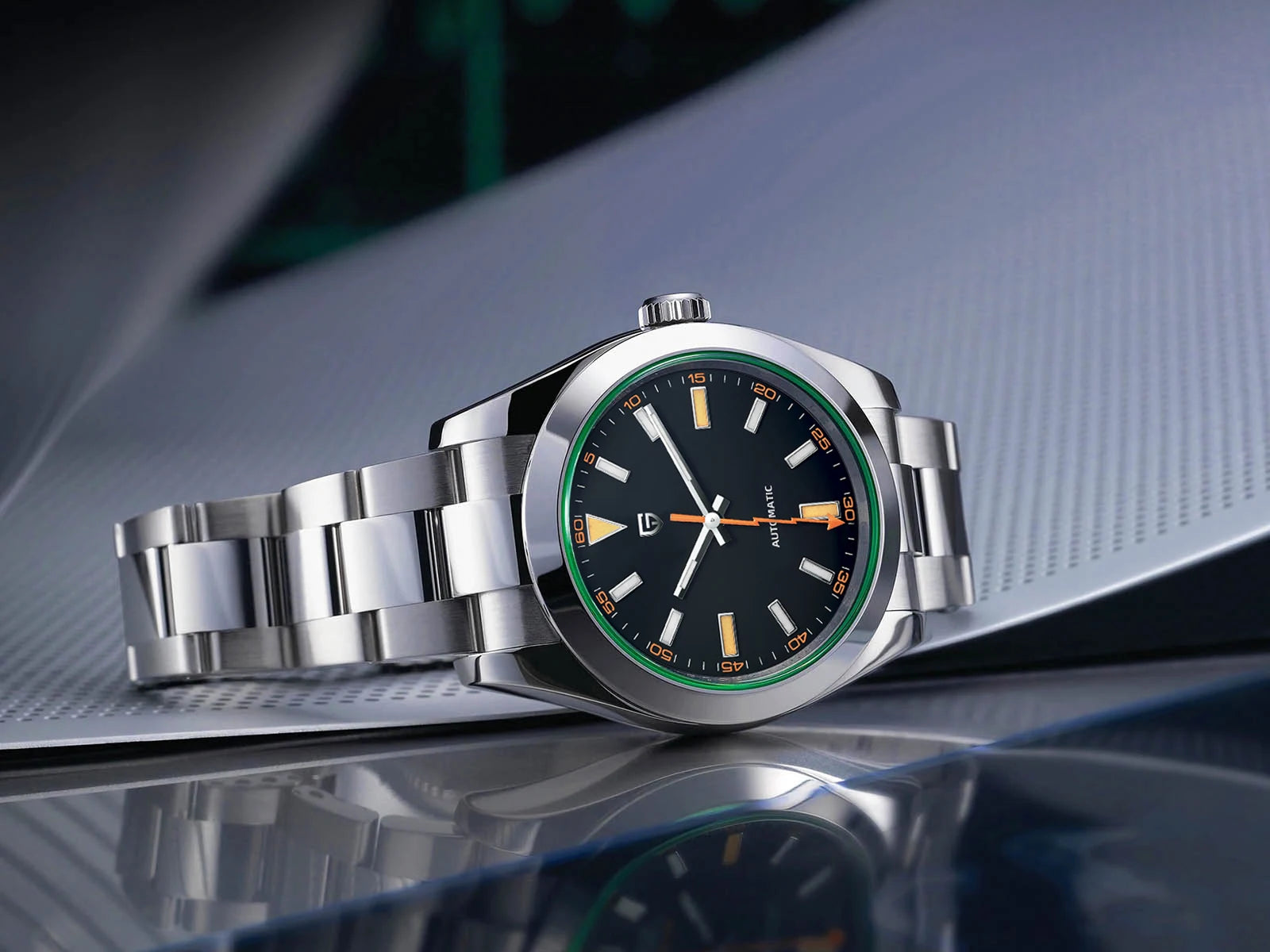 CowLost | pagani-design-green-glass-mens-mechanical-watches-luxury-sapphire-automatic-watch |8