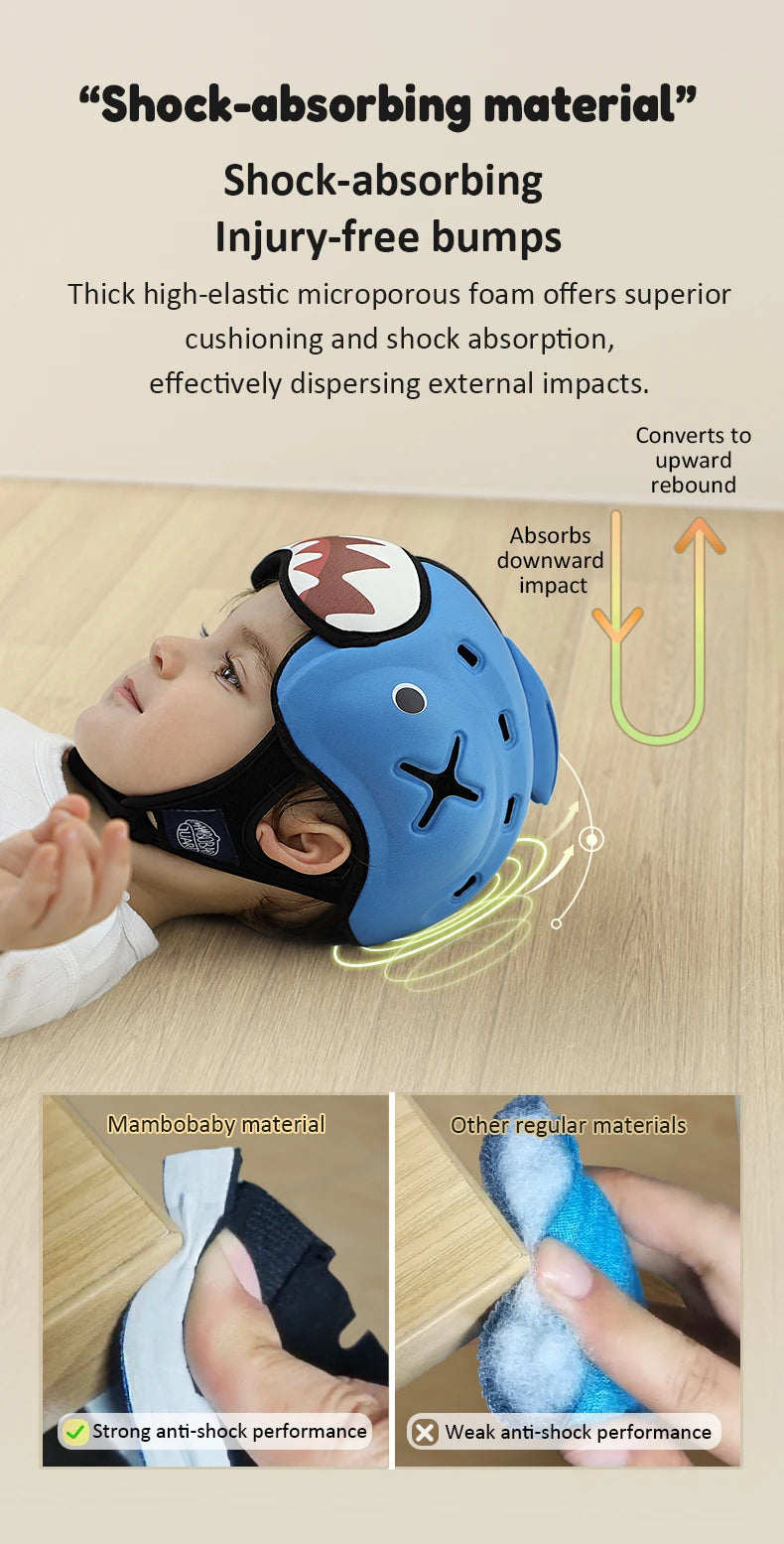 CowLost | mambobaby-guard-hat-bear-safe-anti-shock-baby-helmet |11