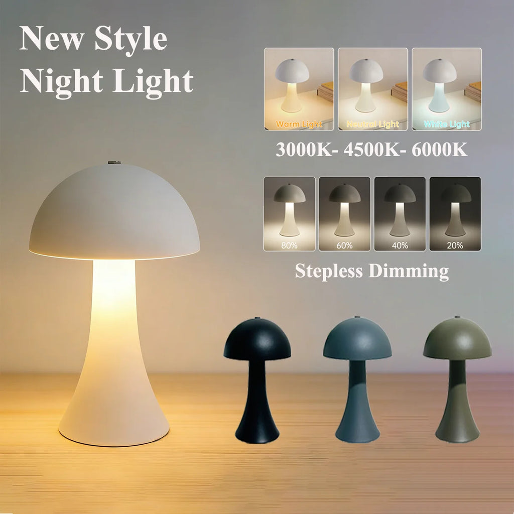 CowLost | product_id-rechargeable-touch-sensor-led-mushroom-table-lamp-with-3-color-light |1