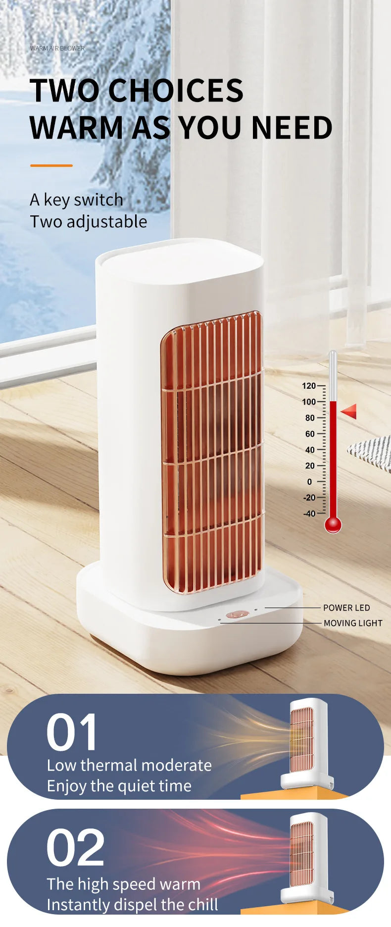 CowLost | product_id-homefish-small-quiet-desktop-space-heater-rapid-hand-foot-warmer-for-office-use |14