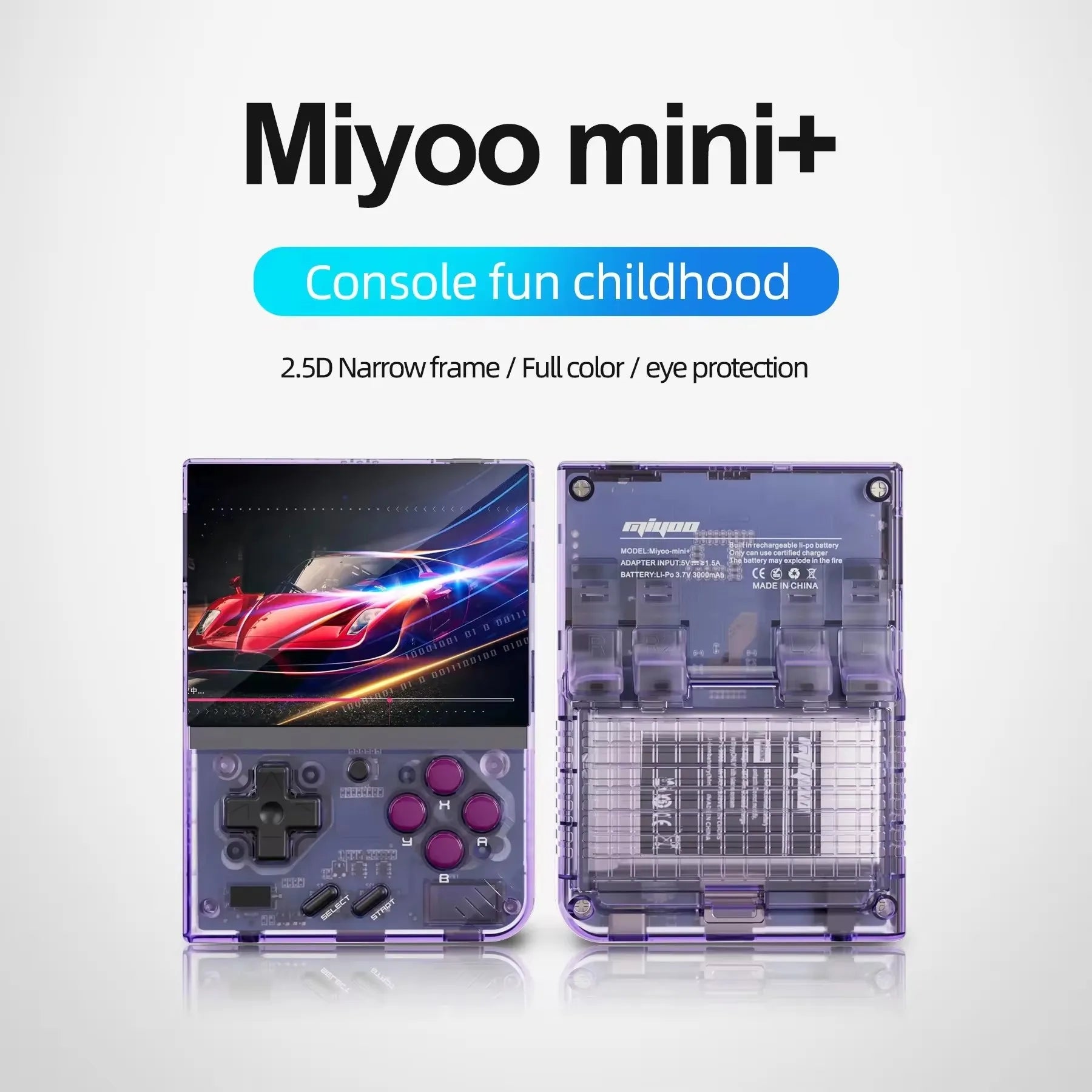 CowLost | game-timers-miyoo-mini-plus-3-5-ips-portable-retro-handheld-game-console-linux-system |2