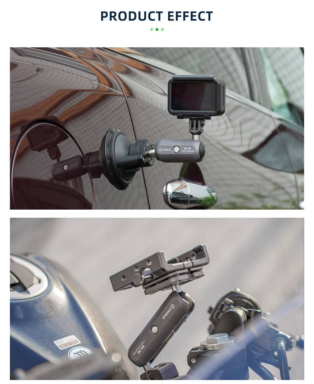 CowLost | product_id-fanaue-double-bass-socket-arm-support-motorcycle-phone-fishfinder-cradle-holder-1-inch-ball-for-ram-mount |16