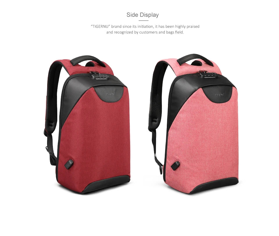 CowLost | tigernu-no-key-anti-theft-tsa-lock-fashion-women-backpacks-15-6inch-usb-charging-laptop |20