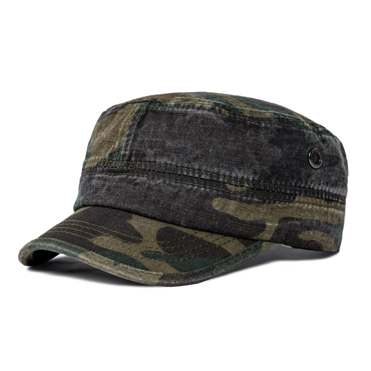 CowLost | voboom-washed-cotton-military-cadet-army-caps-for-men |12