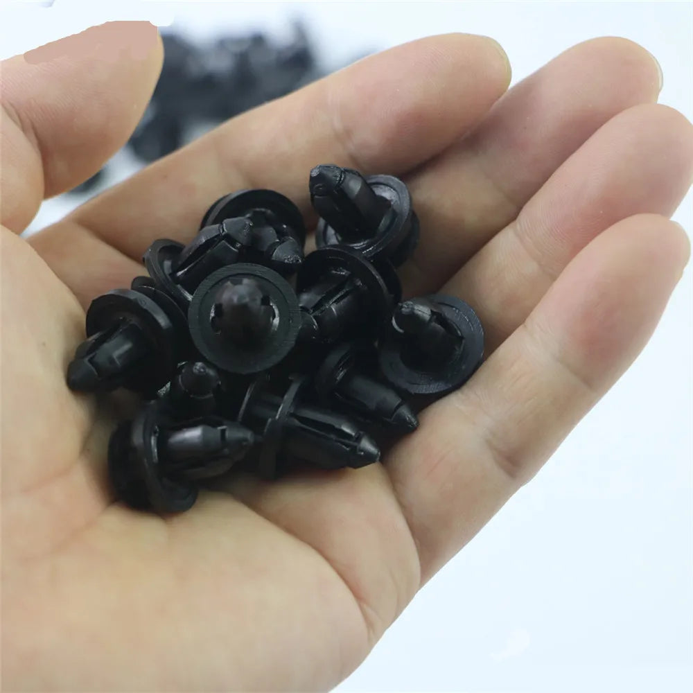 CowLost | product_id-8mm-auto-fastener-rivet-clips-for-car-bumper-door-panel-fender-liner-10-20-50pcs-for-mitsubishi-honda-nissan |10