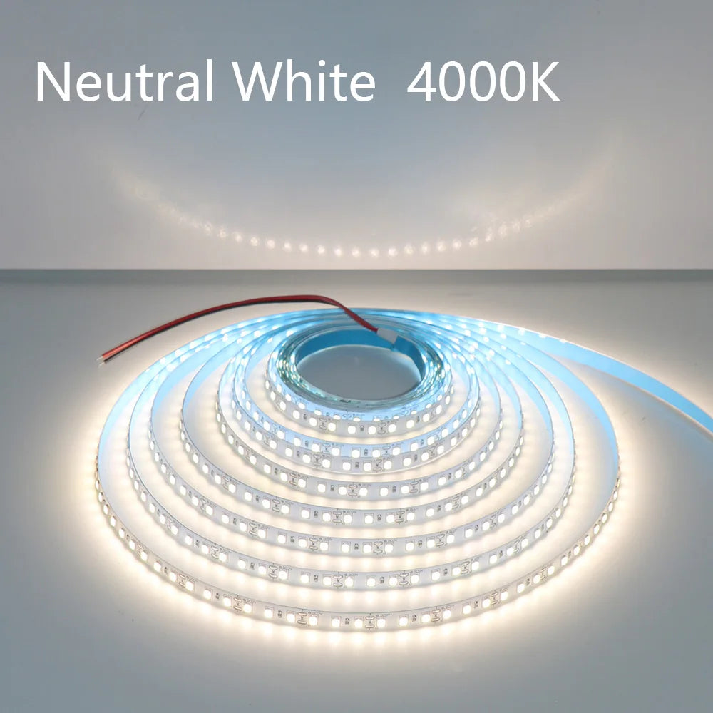 CowLost | 5m-600leds-led-strip-2835-dc12v-24v-120leds-m-home-lamp-strip |17