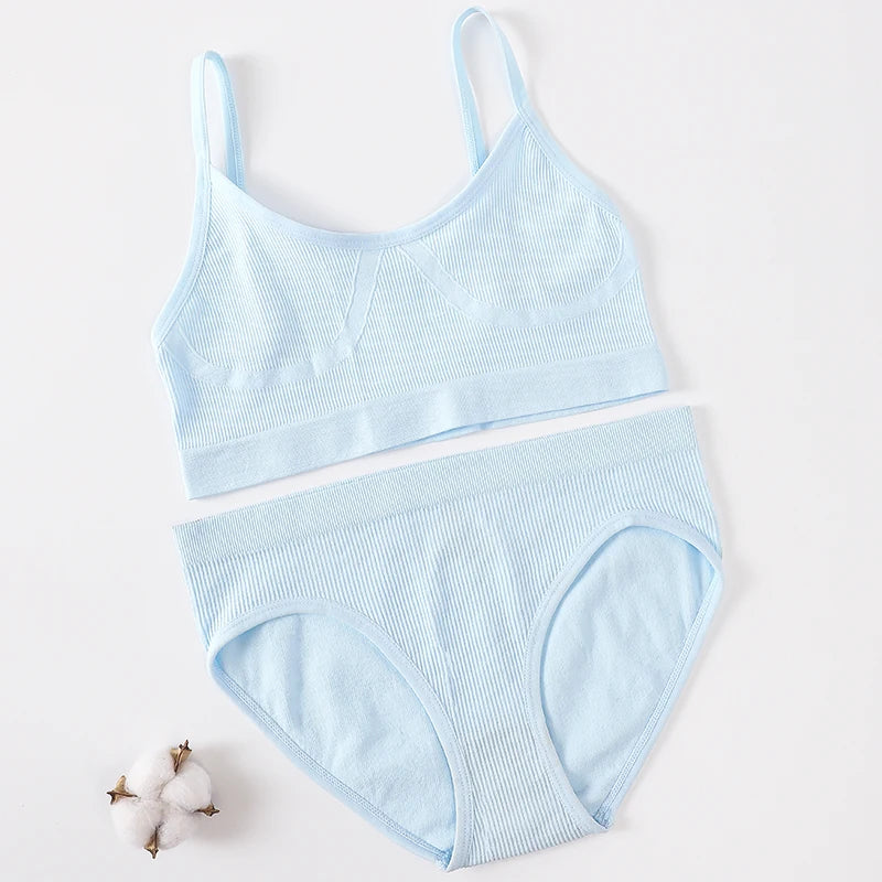 CowLost | product_id-seamless-women-s-push-up-bra-brief-set-with-u-back-crop-top-lingerie |29