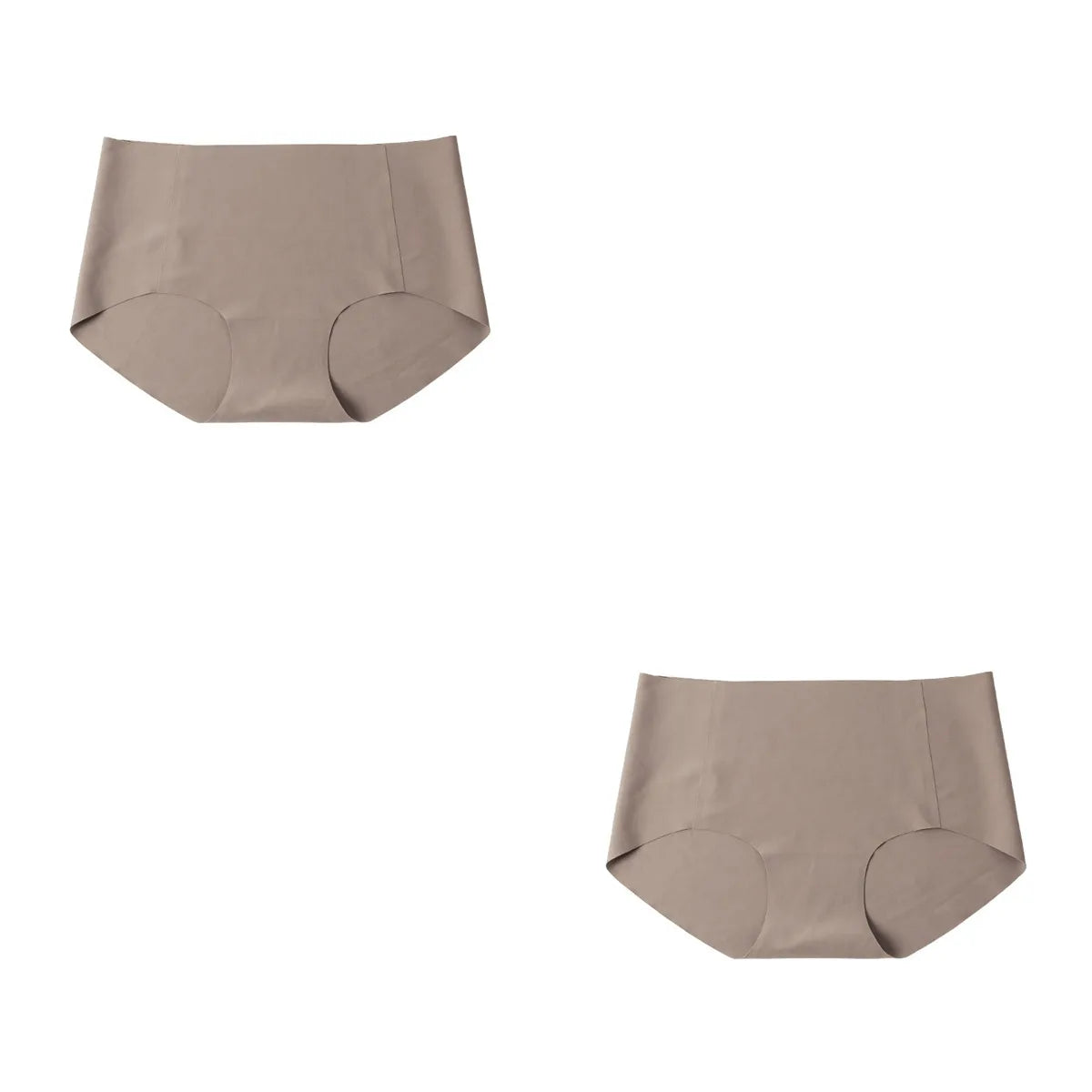 CowLost | product_id-ollymurs-women-seamless-low-waist-invisible-ice-silk-briefs-1-2-pack |26