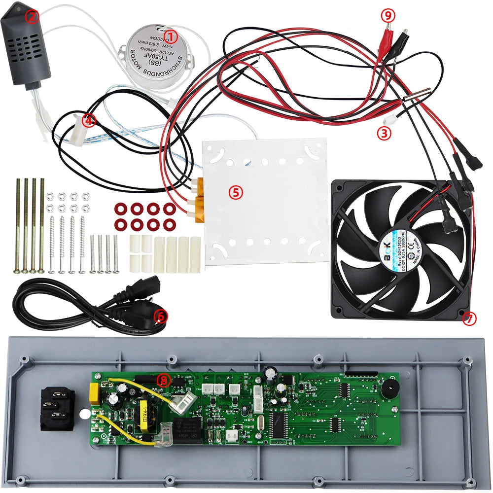 HTMC-7 Automatic Egg Incubator Controller DIY Constant Temperature Egg Hatching Accessories