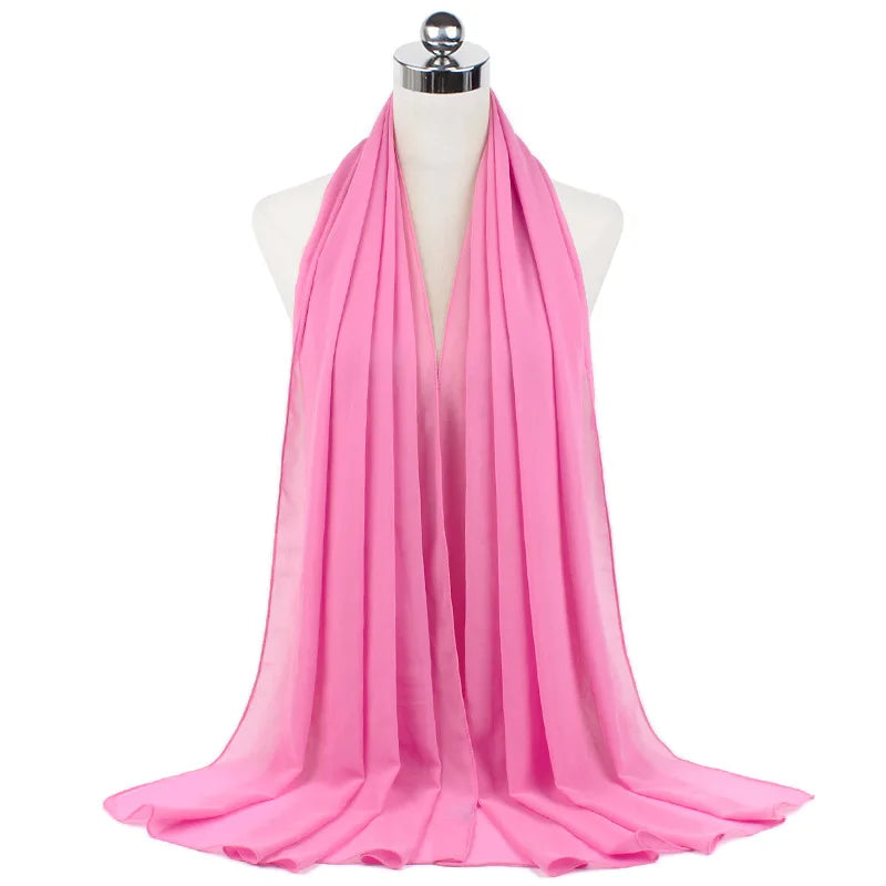 CowLost | muslim-chiffon-hijab-scarf-women-long-solid-color |21