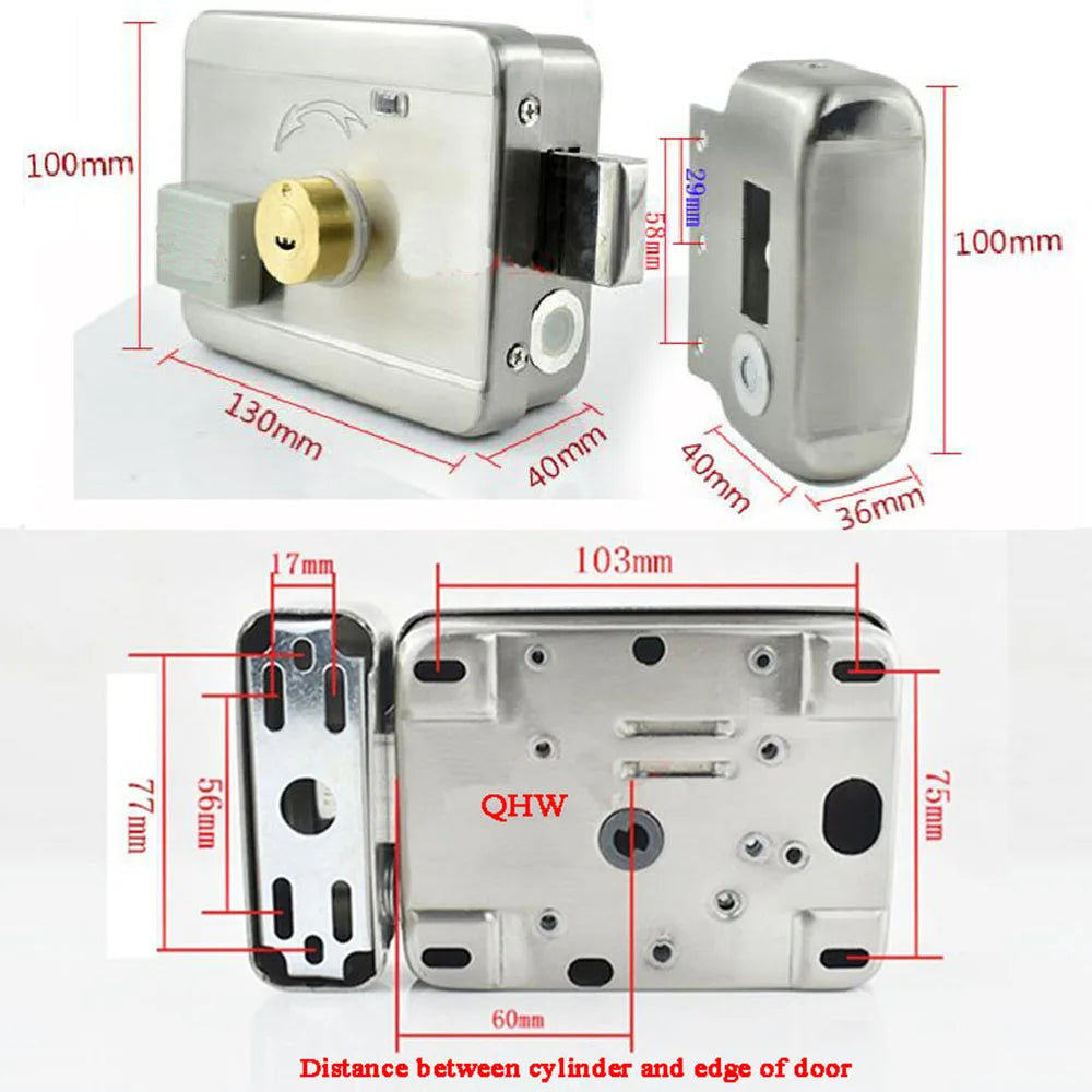 CowLost | locks-keys-product_id-12v-electric-access-control-lock-with-exit-button-and-wifi-smart-fail-secure-gate-lock |9