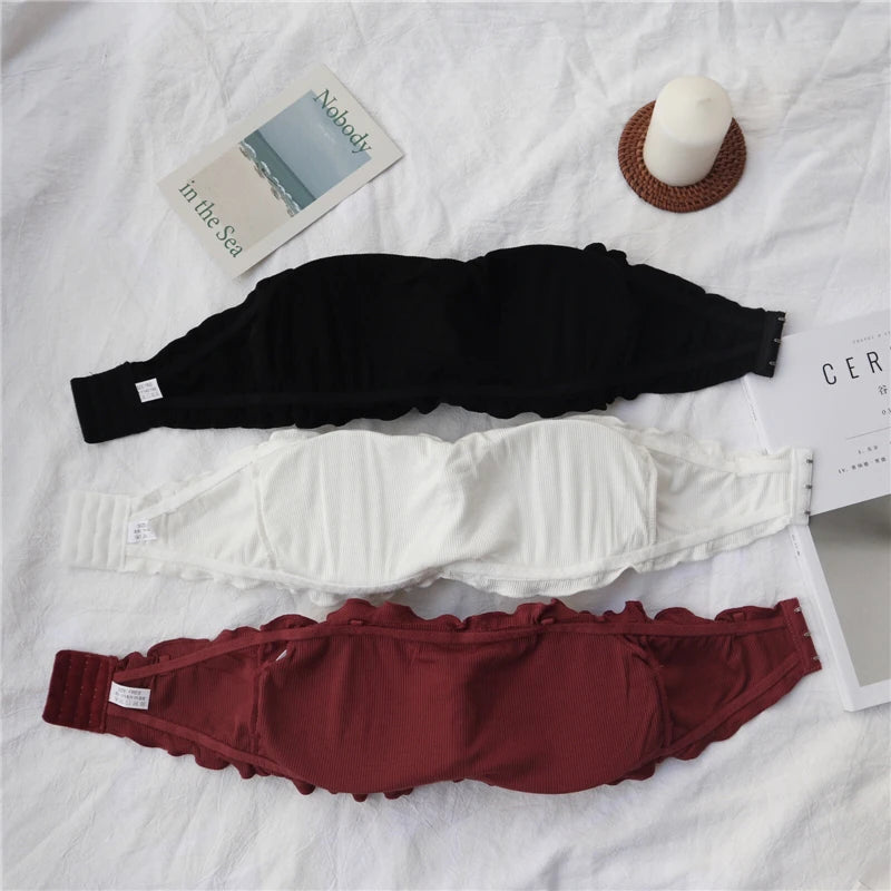 CowLost | product_id-strapless-wireless-women-s-tube-top-bandeau-bra-with-removable-pads |11