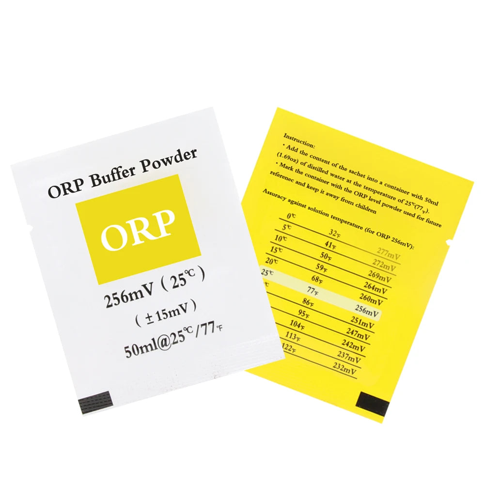 10pcs ORP Calibration Powder Buffer 256mV Tester Solution