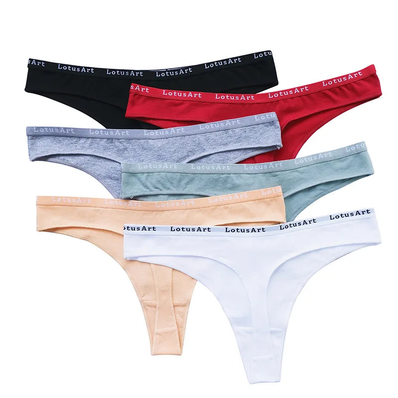 CowLost | product_id-ollymurscn-womens-cotton-low-rise-g-string-thong-panties-m-xl |2