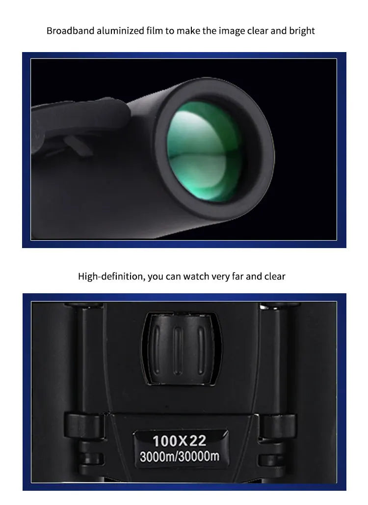 CowLost | product_id-100x22-hd-binoculars-3000m-long-range-folding-mini-telescope-bak4-fmc-optics-for-hunting-outdoor-camping |13