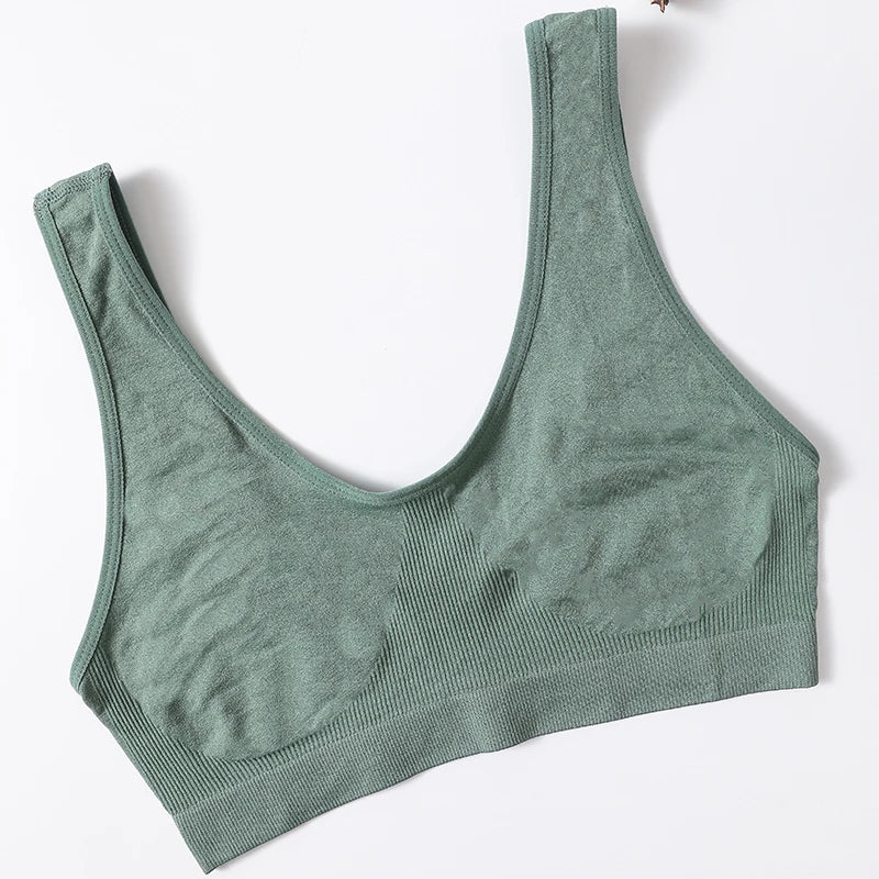 CowLost | product_id-seamless-wireless-push-up-unlined-sports-bra-for-women-b-c-cup |16