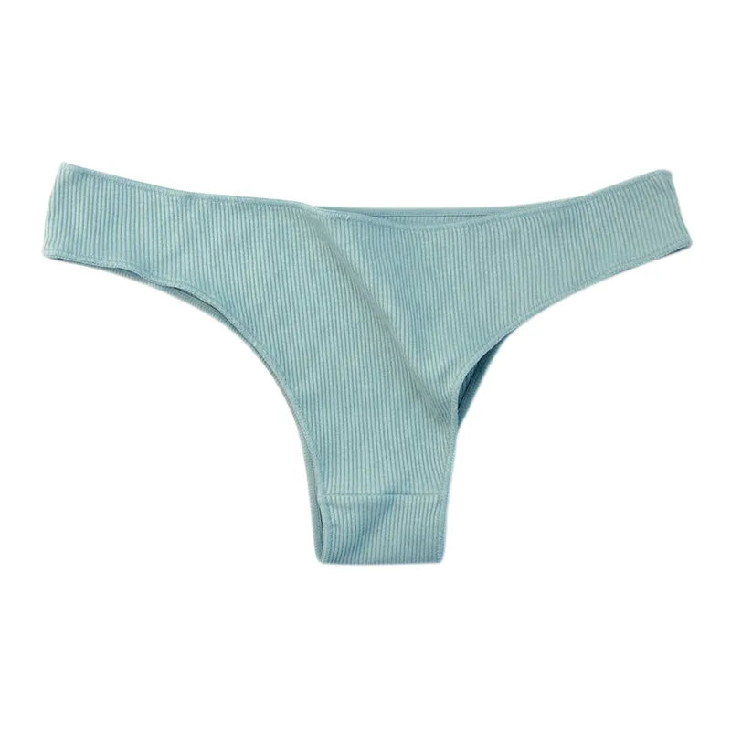CowLost | product_id-4-pack-womens-cotton-breathable-low-waist-solid-briefs-m-xl |7