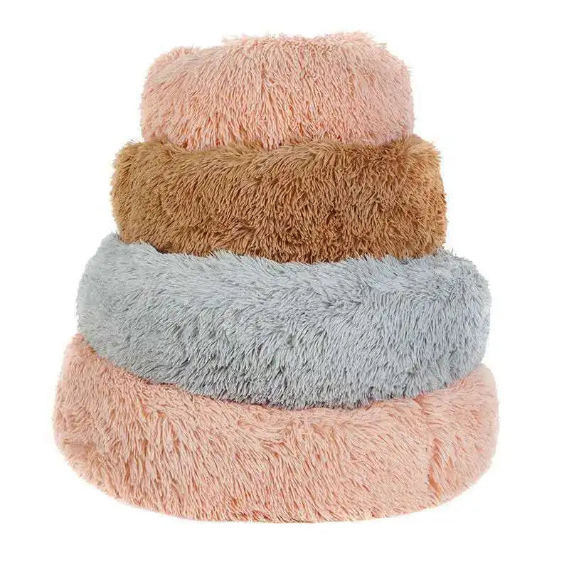 CowLost | product_id-super-soft-round-pet-bed-kennel-warm-plush-sleeping-bag-for-dogs-cats-46-50-60cm |8