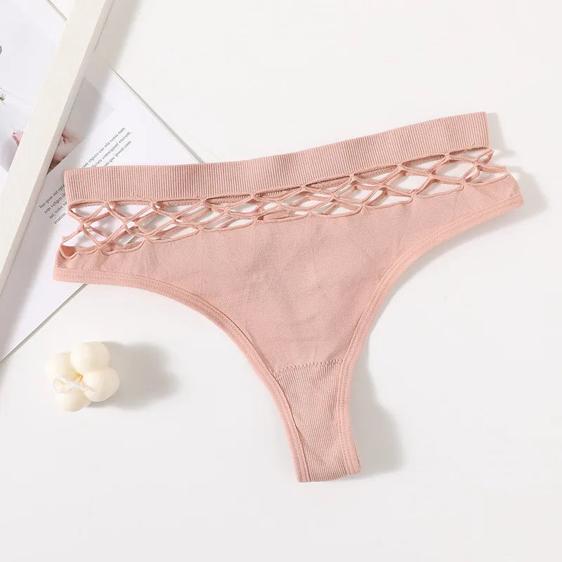 CowLost | product_id-high-waist-fishnet-hollow-g-string-thong-panties-for-women-sexy-lingerie |9