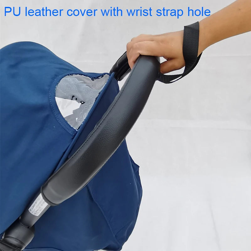 CowLost | baby-stroller-accessories-leather-protective-case-cover-and-armrest-bumper-bar-handrail-handle |10