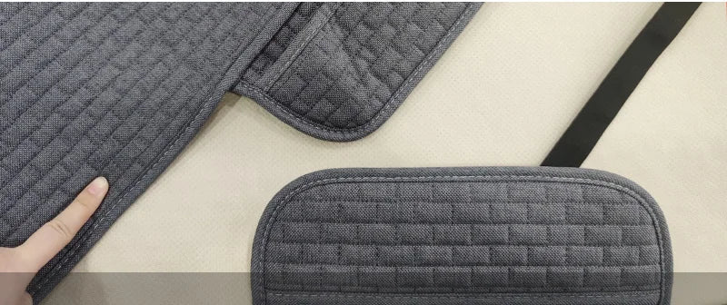 CowLost | car-seat-covers-full-set-flax-linen-car-cushion-protector-front-rear |32