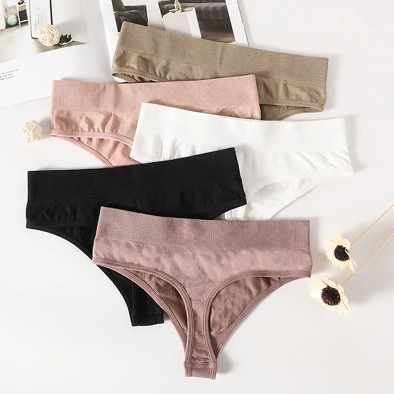 CowLost | product_id-seamless-high-rise-womens-g-string-shapewear-panties-m-xl-1-or-2-pcs |2