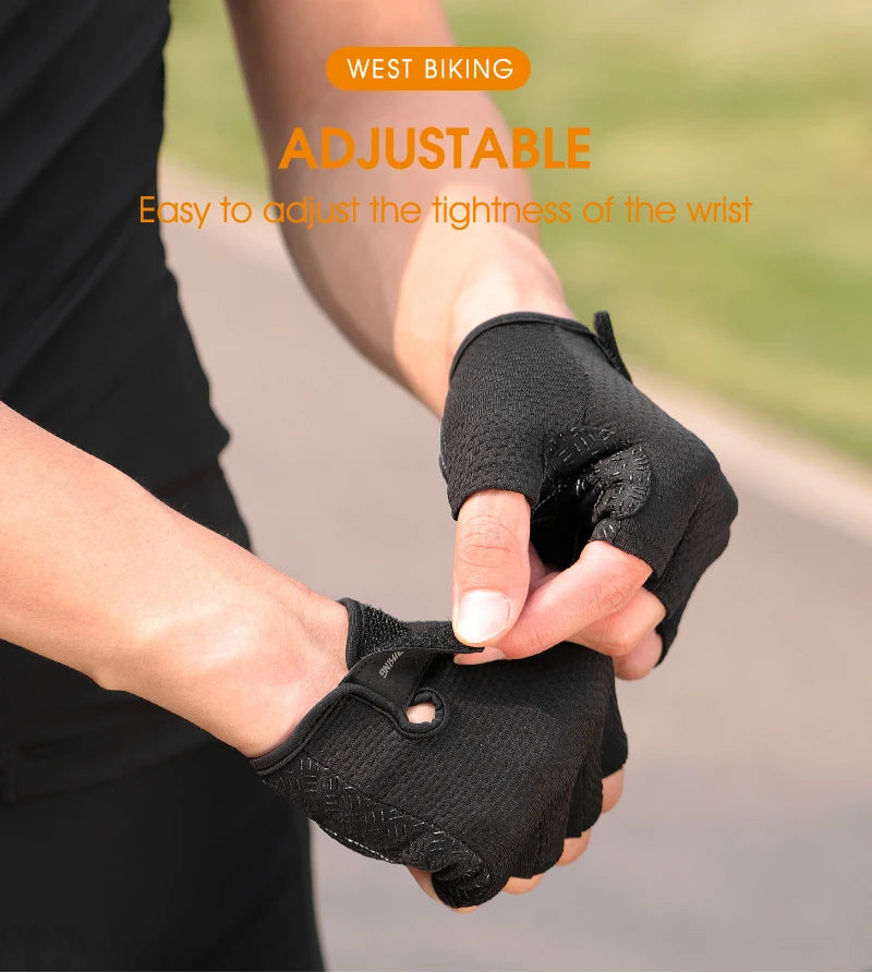 CowLost | west-biking-bicycle-gloves-breathable-half-full-finger-anti-slip-cycling-mittens-men-women-sports-shock-pad-mtb-road-bike-gloves |28