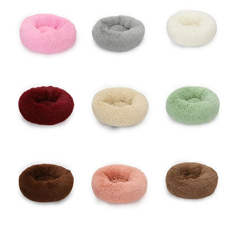 CowLost | product_id-super-soft-round-pet-bed-kennel-warm-plush-sleeping-bag-for-dogs-cats-46-50-60cm |2