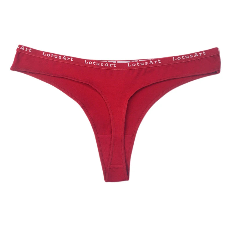 CowLost | product_id-3pcs-women-s-cotton-low-rise-seamless-breathable-g-string-panties-set |14