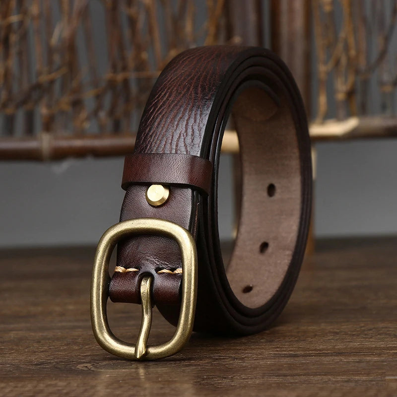 CowLost | 2-8cm-retro-female-real-thick-genuine-leather-belt |16