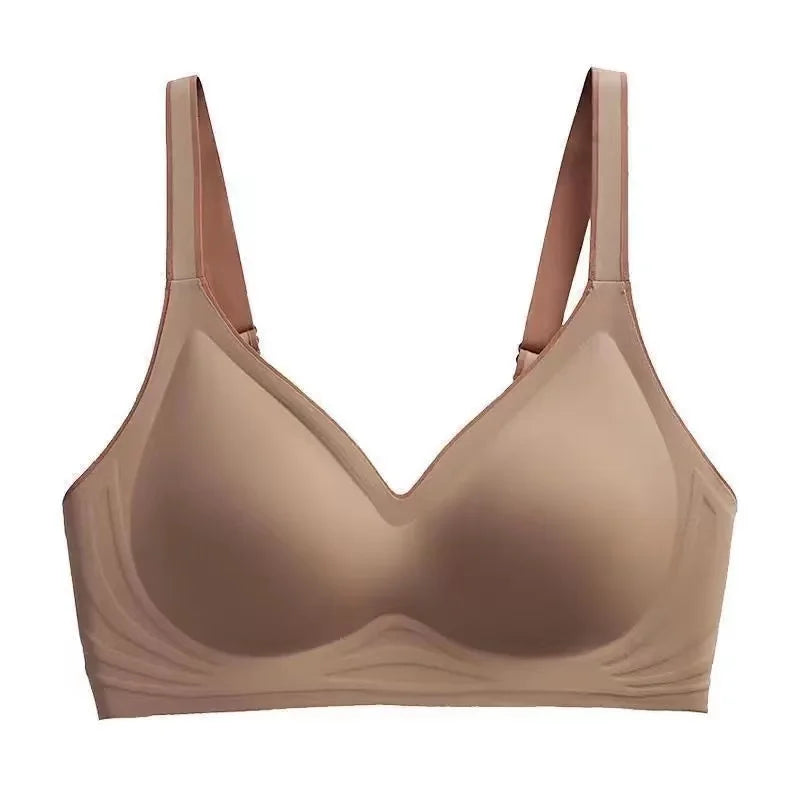 CowLost | product_id-plus-size-seamless-wire-free-push-up-bra-for-women-comfortable-shockproof |19