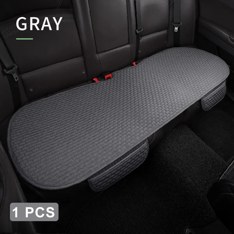 CowLost | car-seat-covers-full-set-flax-linen-car-cushion-protector-front-rear |34