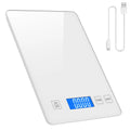 Digital Kitchen Scale 1g-10kg Waterproof Tempered Glass High Accuracy Multi-Function