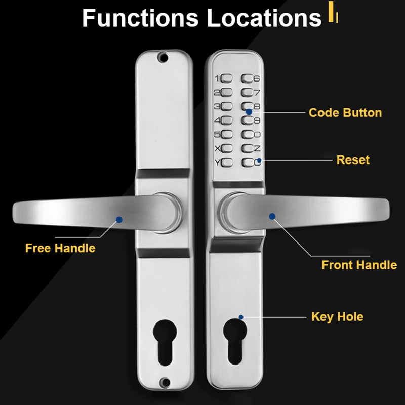 CowLost | locks-keys-product_id-villa-mechanical-combination-code-lock-keyless-smart-gate-handle-lock |12