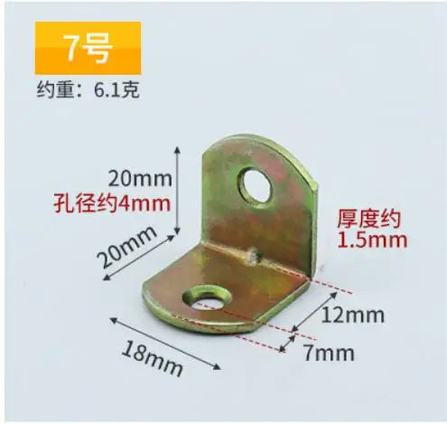 CowLost | right-angle-l-bracket-metal-corner-shelf-support-for-wood-shelves |16